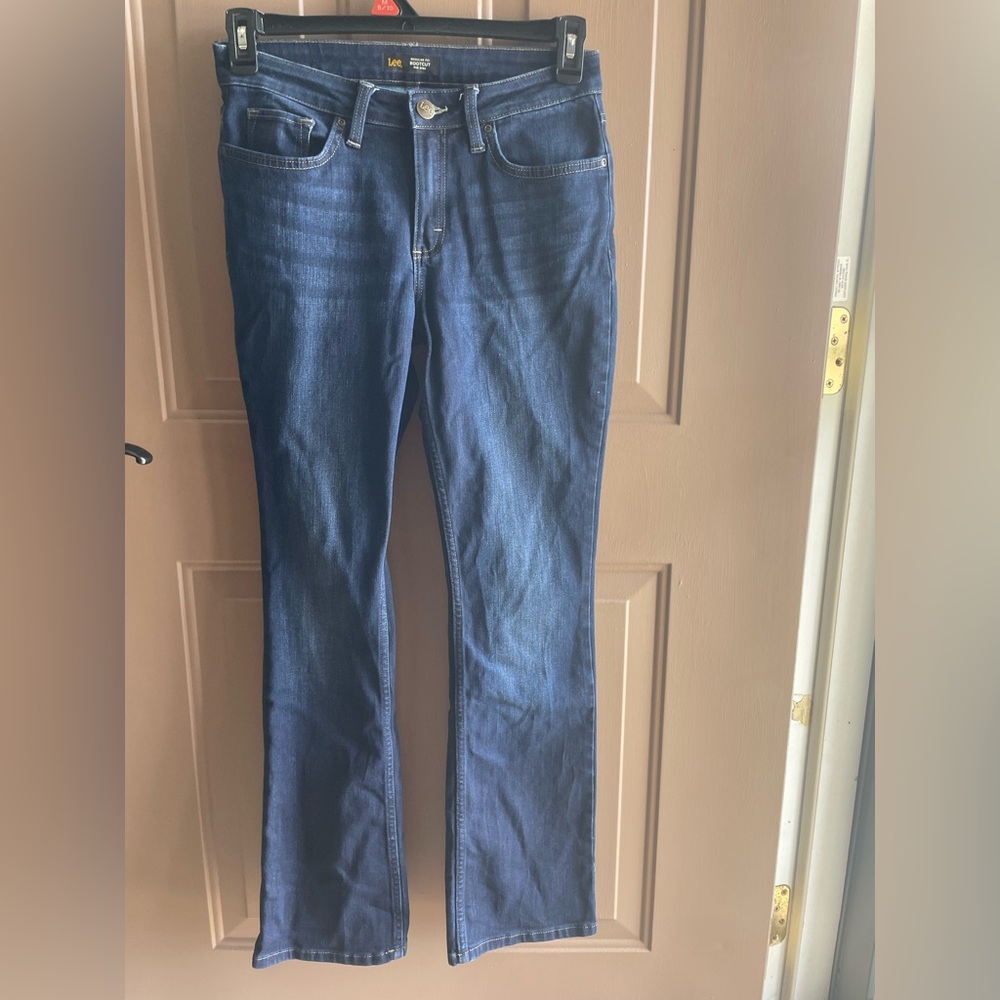 Lee Bootcut Mid Rise Dark Wash Jeans